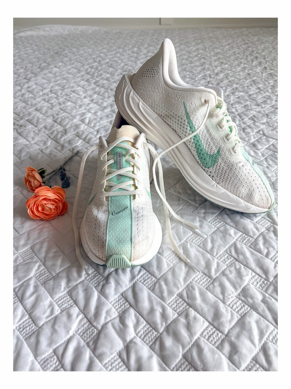 Nike Pegasus Plus ZoomX Running Shoes White Mint Green Women’s US 9 FQ7261-103